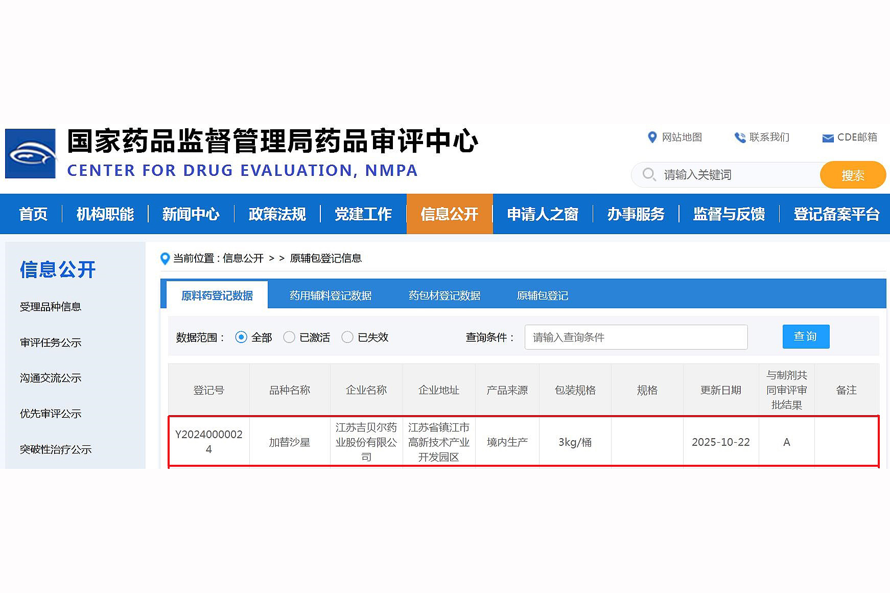 【喜报！杏宇娱乐药业化学原料药加替沙星上市申请获批】的配图